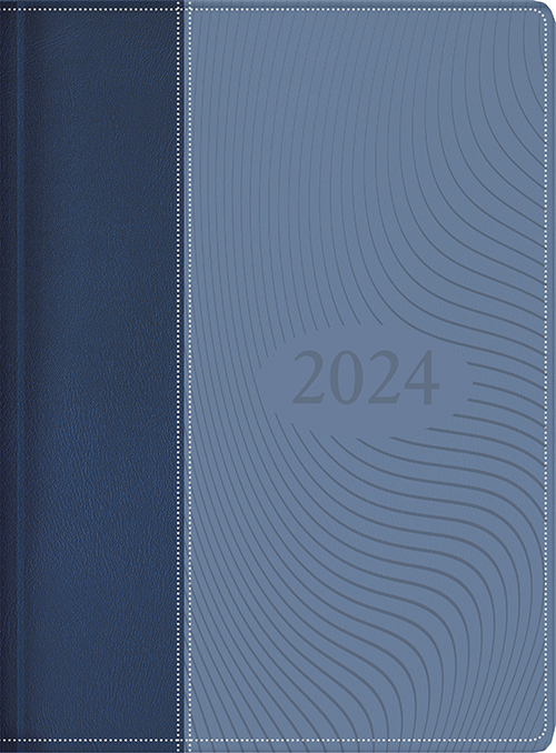 2024 Agenda Ejecutiva - Tesoros de Sabiduría - dos tonos de azul