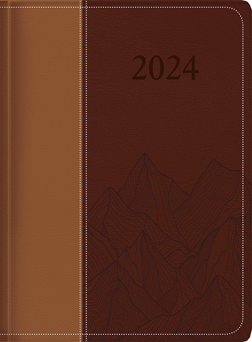 The Treasure of Wisdom - 2024 Executive Agenda - two-toned brown