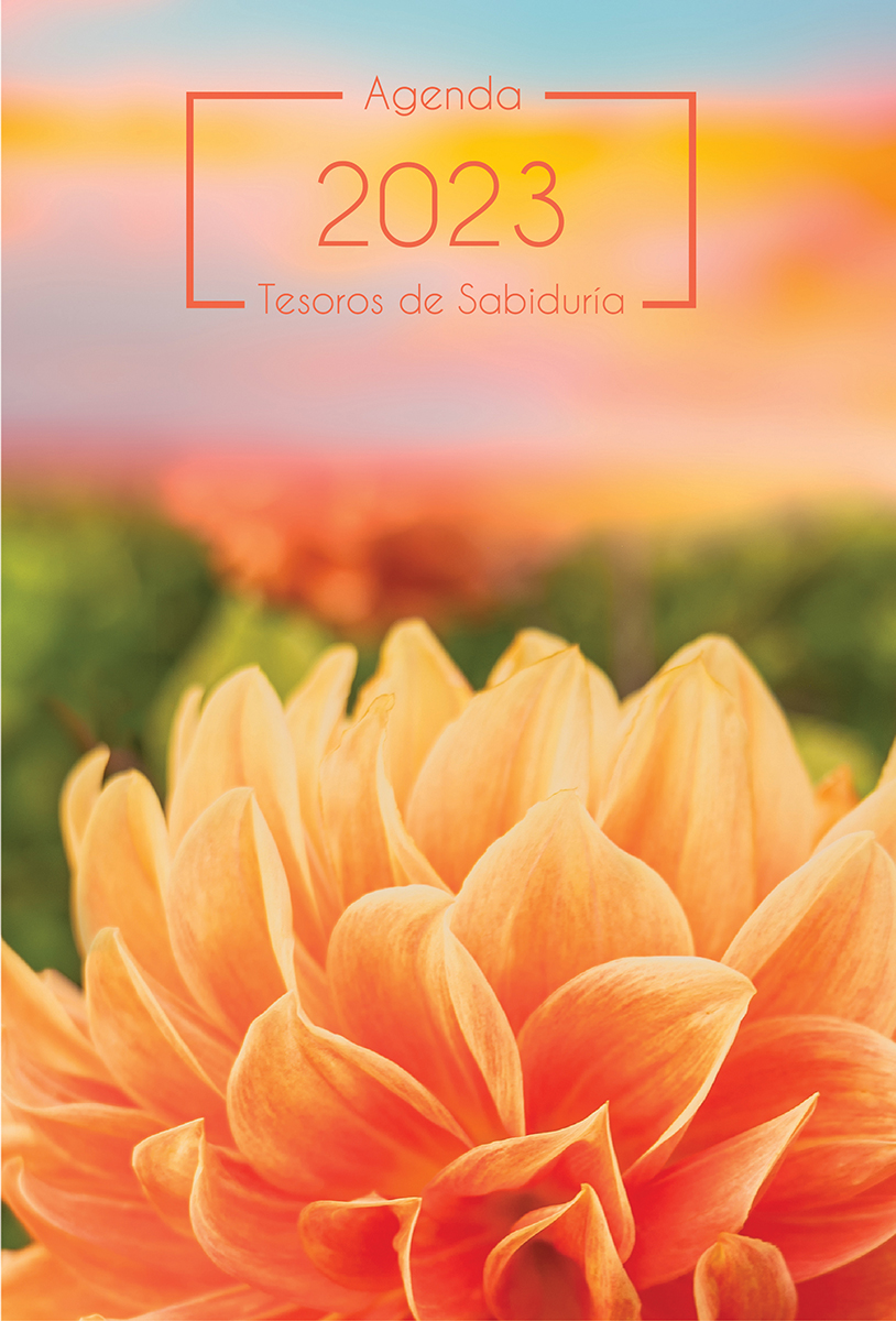 2024 Agenda - Tesoros de Sabiduría - mármol morado